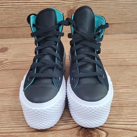 Chuck Taylor All Star Hi Lift 2X Platform Top Sneakers Size 5 - Picture 3 of 8